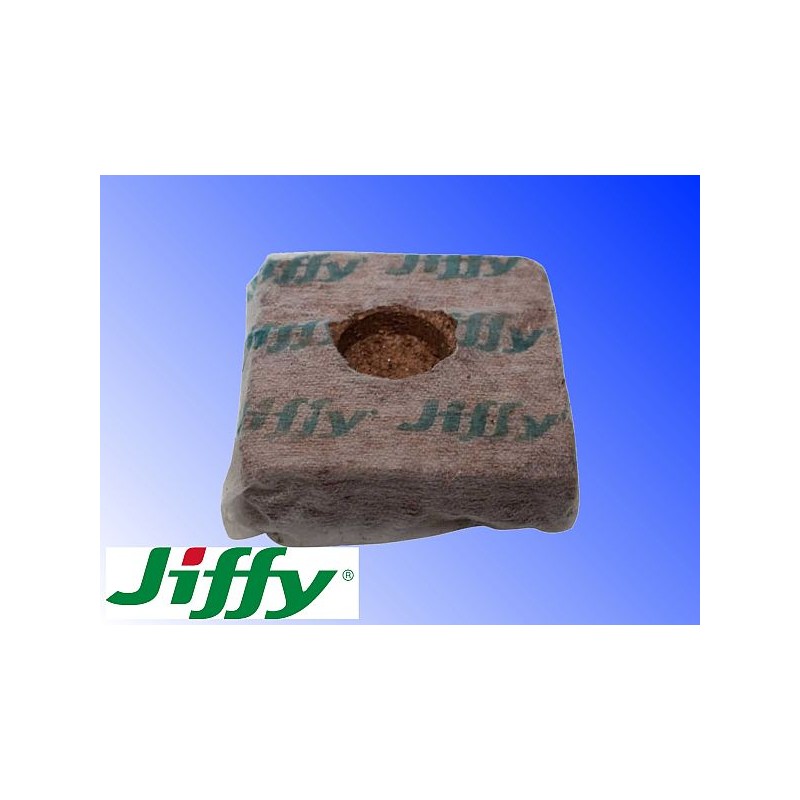 Kokosowe kostki pęczniejące GROWBLOCK do wysiewu 80x80mm - JIFFY