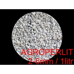 AGRO-PERLIT ogrodniczy hydroponika podłoże - 1 litr - frakcja 2-6mm