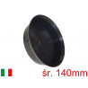 Podstawka pod doniczki, czarna, 14cm - ARCA ITALIA