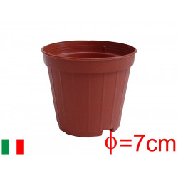 Doniczka do wysiewu nasion i uprawy roślin terracotta 7cm - ARCA ITALIA