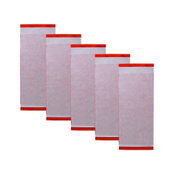 Czerwona dwustronna tablica lepna przeciw owadom - 5szt - 24x10cm