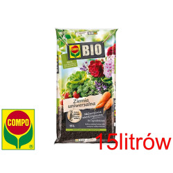 Podłoże substrat BIO Ziemia uniwersalna - 15litrów - COMPO